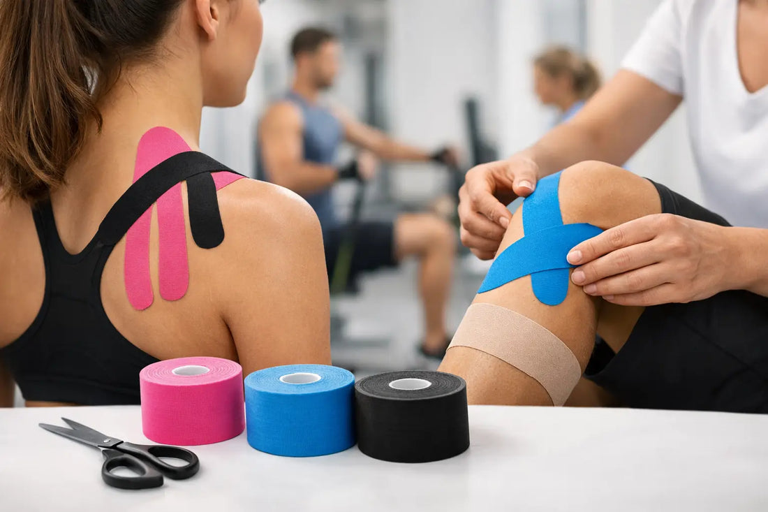 Kinesiotejp jämförelse för träning och rehab