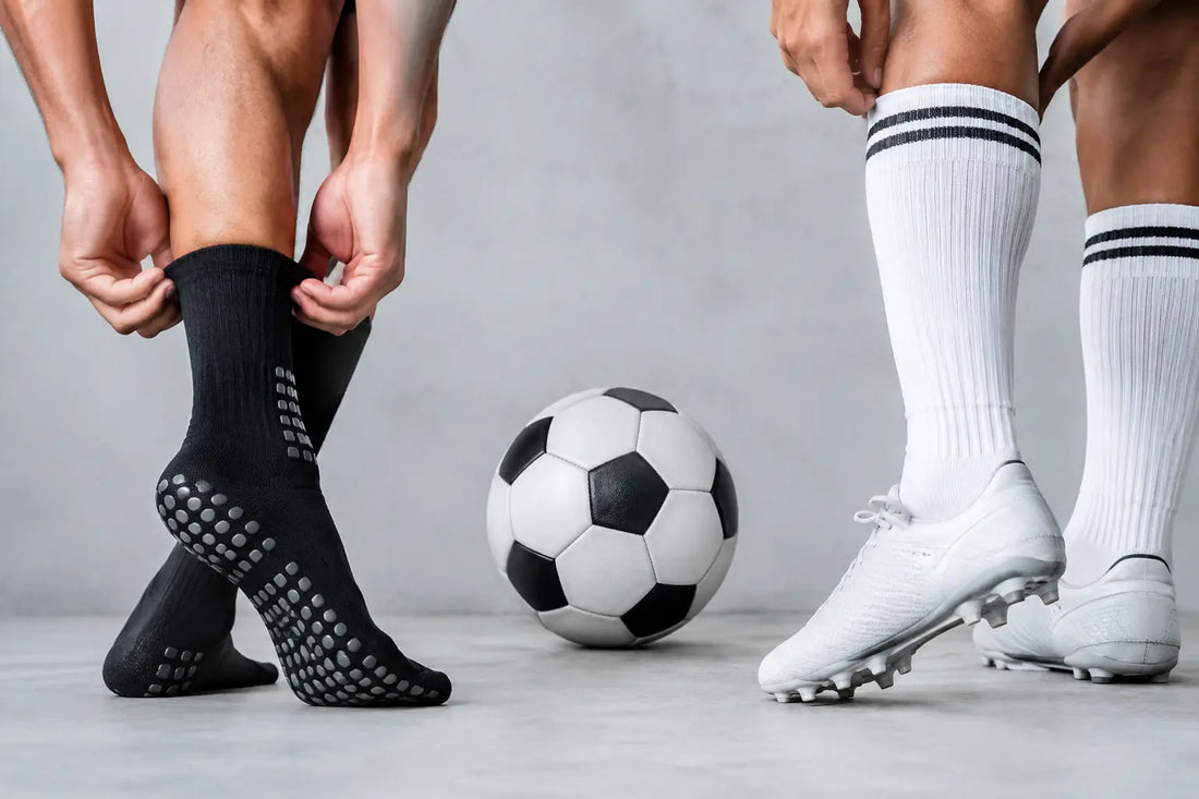 Gripstrumpor eller fotbollsstrumpor - rätt val?