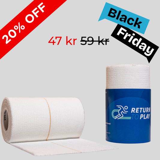 Return to Play Elastisk Självhäftande Tejp EAB 10 cm x 4,5 m