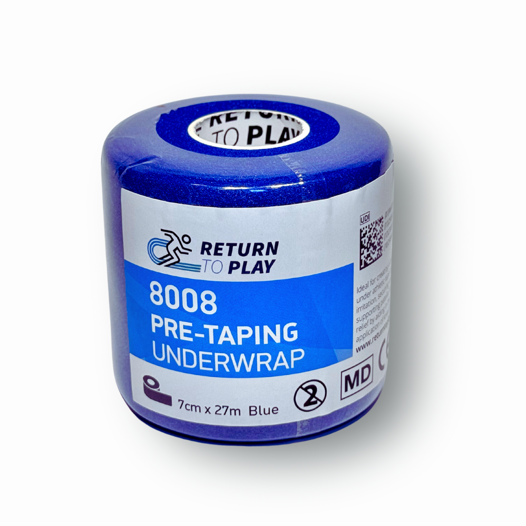 Return to Play Underwrap/Förlindning 7 cm x 27 m (Blå)