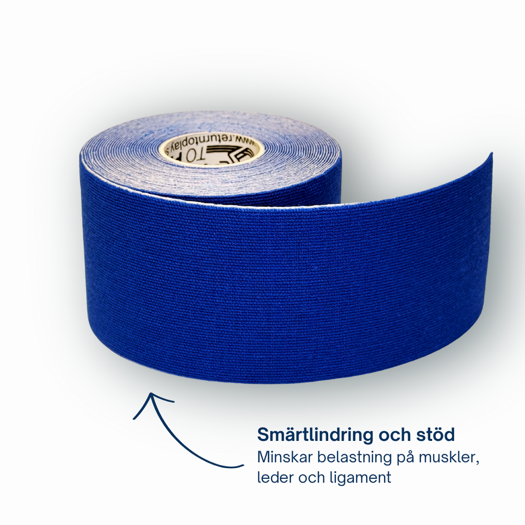 Kinesiotejp Blå