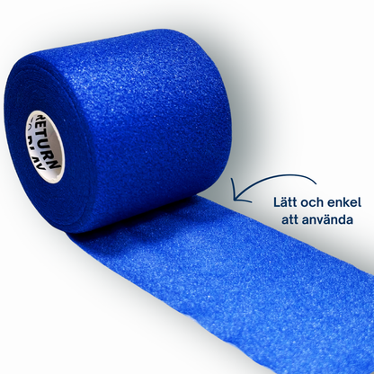 Return to Play Underwrap/Förlindning 7 cm x 27 m (Blå)