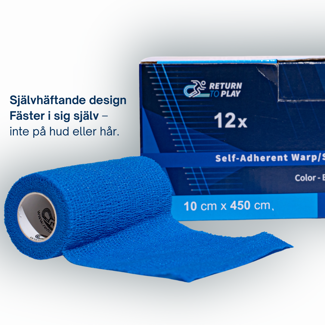 Självhäftande Linda 12-pack (Blå)