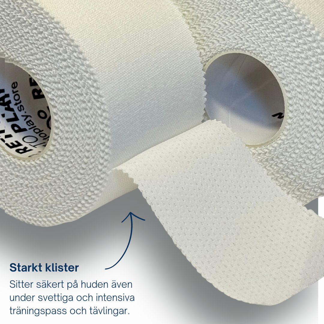 Return to Play Sporttejp Vit 32-pack 3,8 cm x 10 m