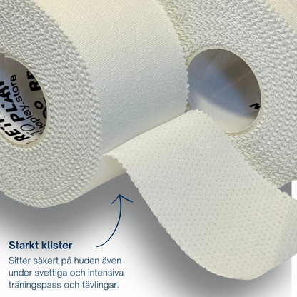 Return to Play Sporttejp Vit 32-pack 3,8 cm x 10 m