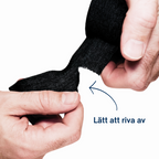 Sporttape Schwarz 6er-Pack