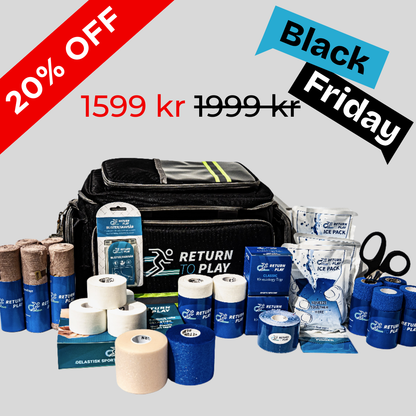 Return to Play Professionell Medicinväska med GPS (Fullt utrustad)