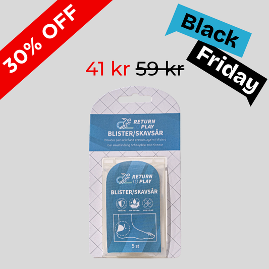 Return to Play Skavsårsplåster (5-pack)