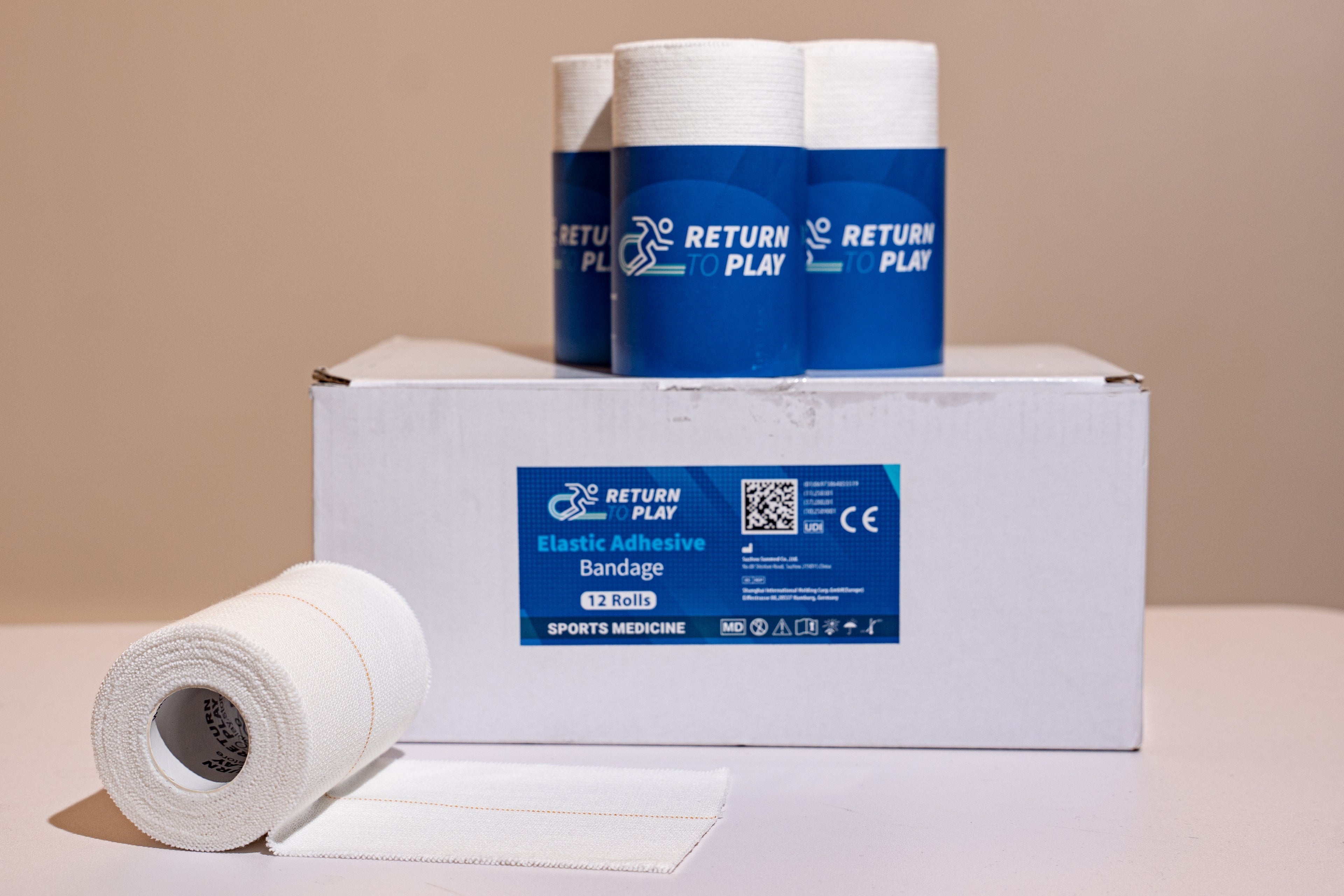 Elastisk Självhäftande Tejp EAB 12-pack