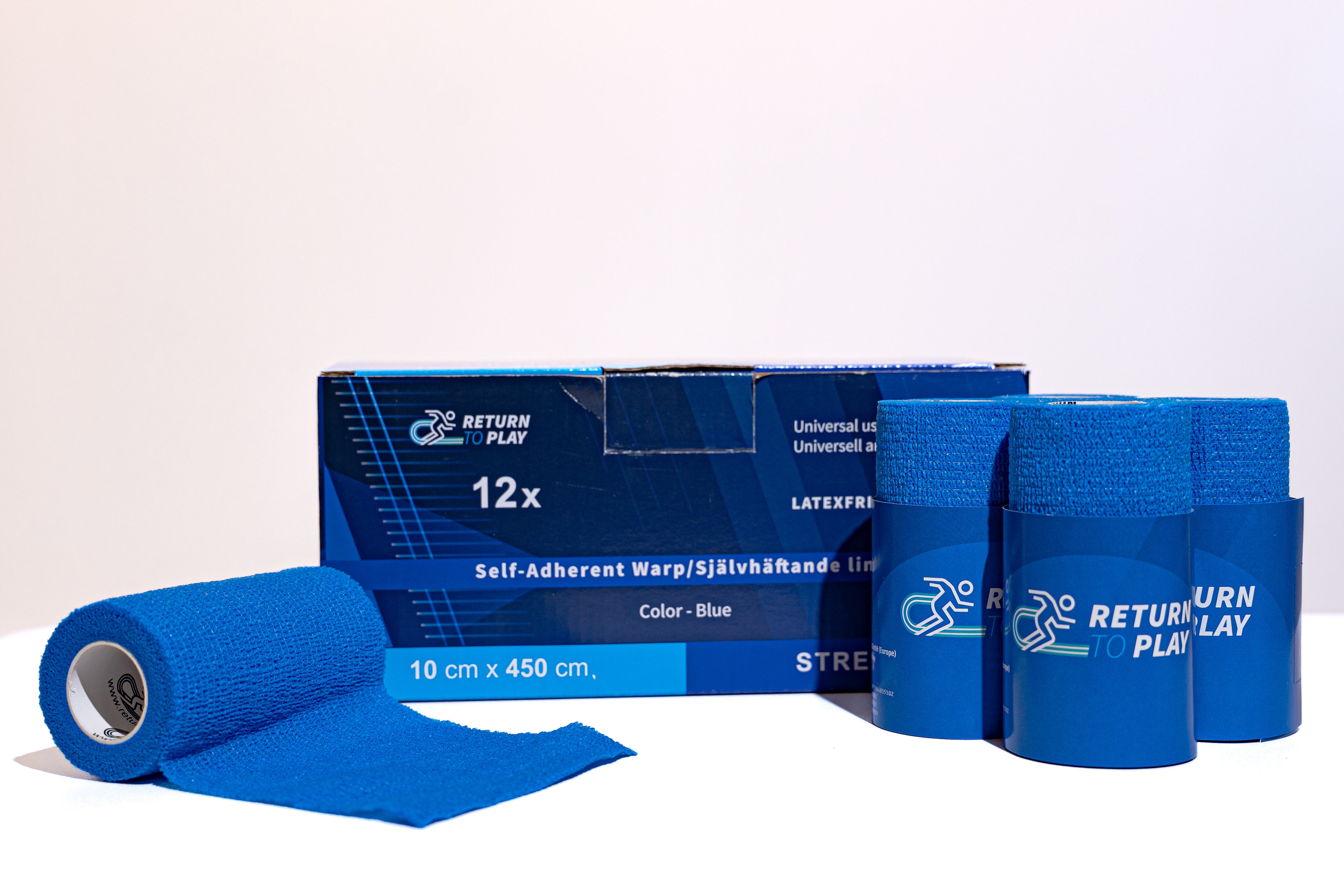 Självhäftande Linda 12-pack (Blå)