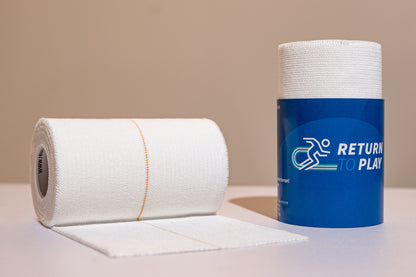 Return to Play Elastisk Självhäftande Tejp EAB 12-pack 10 cm x 4,5 m