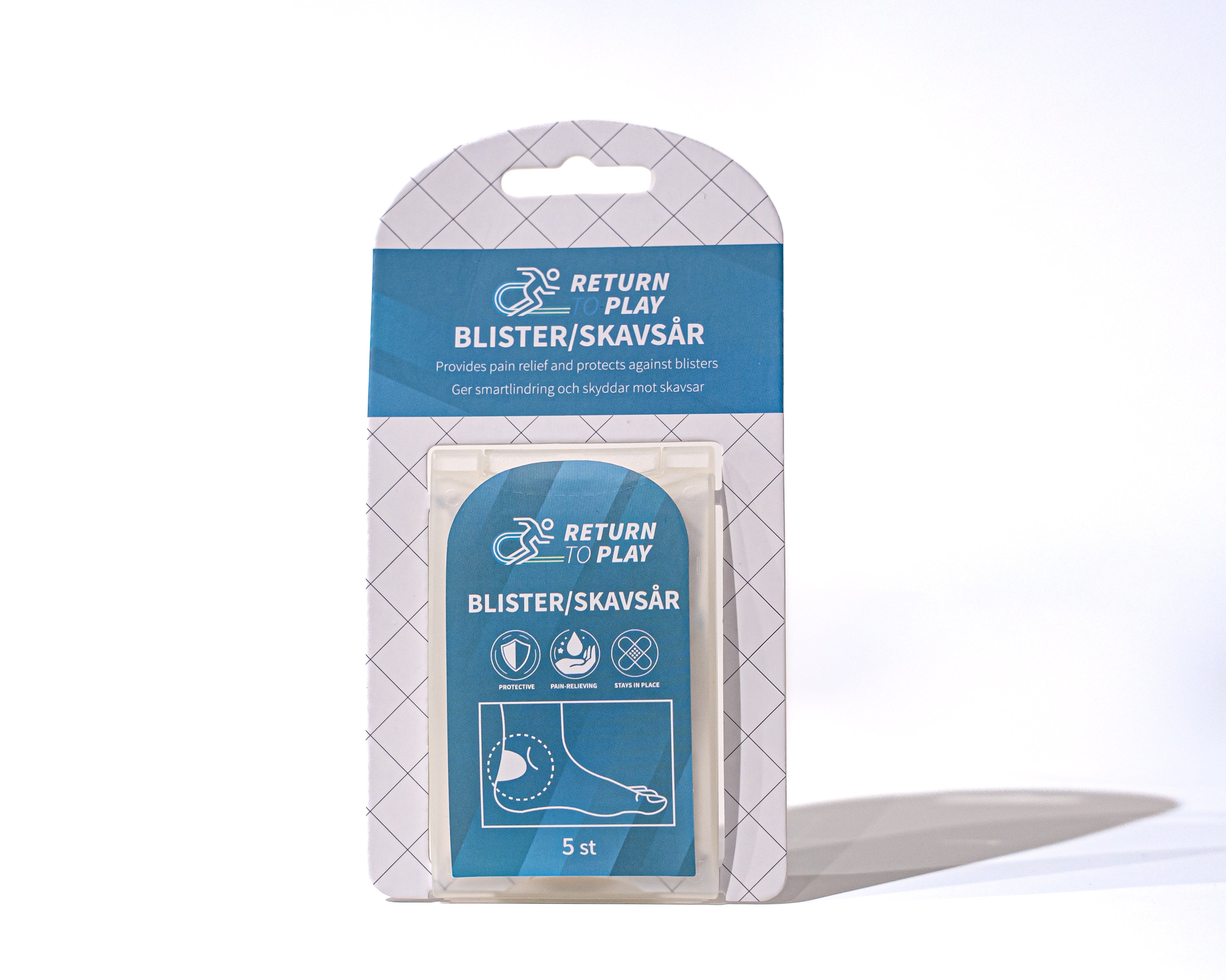 Skavsårsplåster 5-pack från Return to Play