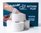 Vit sporttejp 32-pack från Return to Play